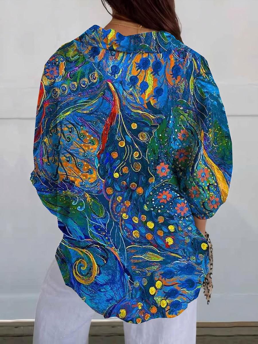 💖2025 NEW TYPE SALE 49% OFF💖-Chic Collared Long Sleeve Shirt