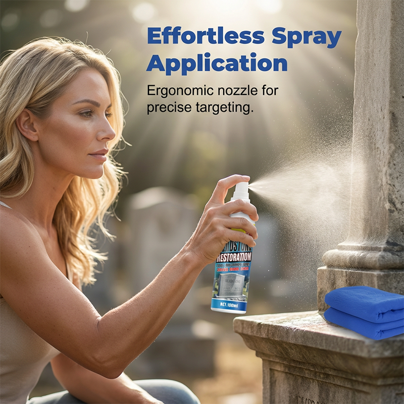 🏆LAST DAY SALE: £7.99!! ⏰🎁Headstone Cleaning & Restoration Spray – Remove Stains Instantly