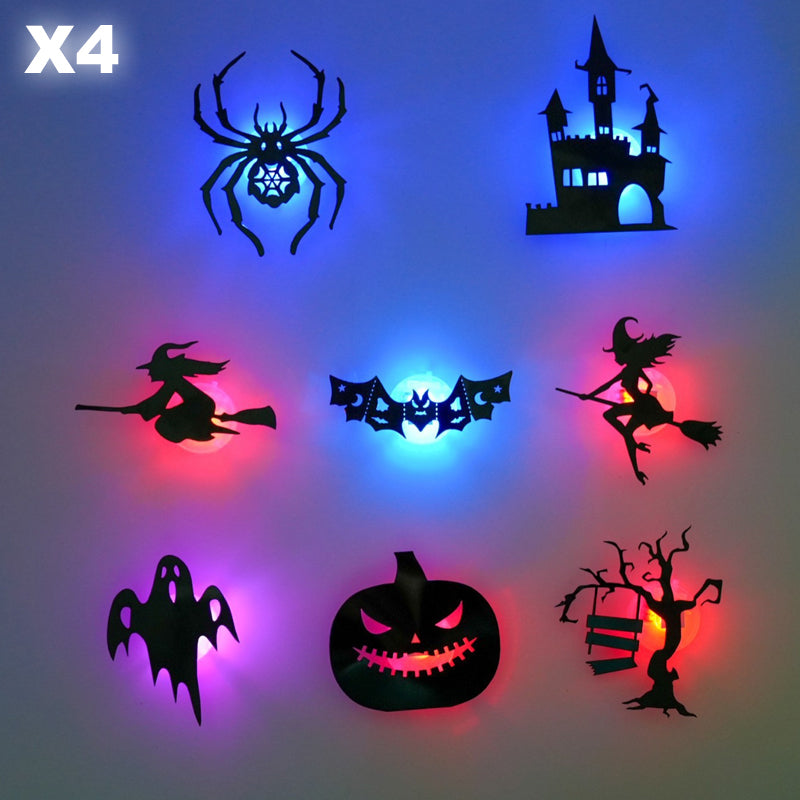 ⏰Last Day Special Price £7.99!!⏰Halloween Glow in Dark Wall Stickers