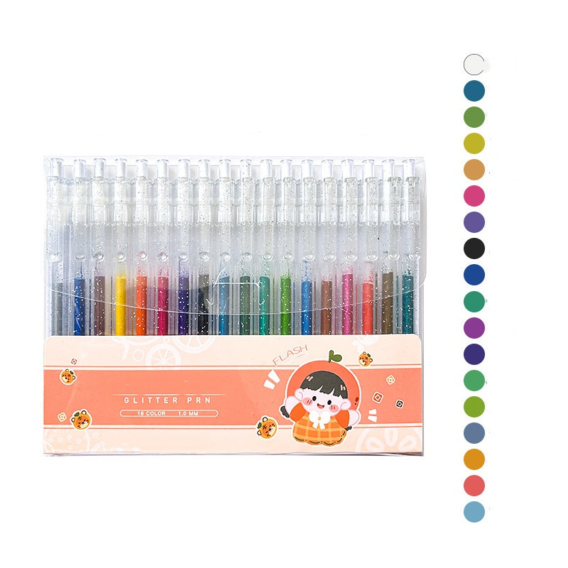 🔥LAST DAY SALE ONLY £6.99!!✨50K+ SOLD!🎁Glitter Gel Pen Set