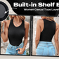 🔥🔥 Promotion - 49% off✨ Women's ribbed knit tank top with shelf bra