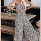 🔥Summer Hot Sale 50% OFF💝✨Women's Fashion Spaghetti Strap Printed Jumpsuit