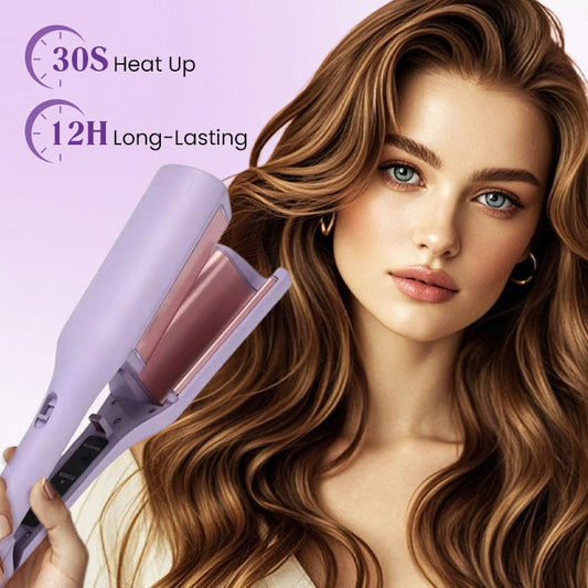 💞LAST DAY SALE 49% OFF🌹Heated Curling Irons Unleash Your Beauty | Anti Scald Design+10 Second Preheating