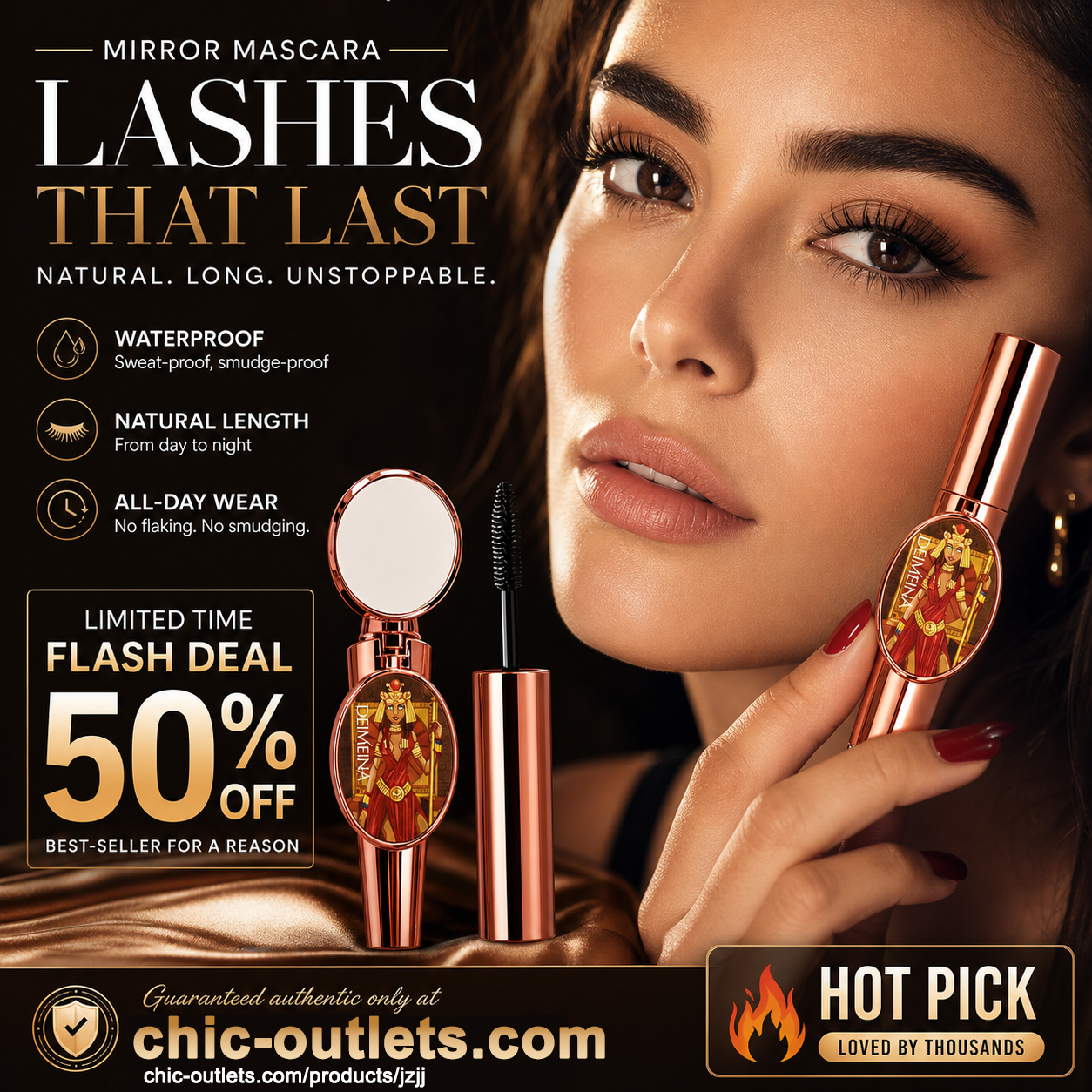 🎁 Special Surprise Offer 50% OFF! ✨️Recommended by beauty bloggers! 👱‍♀️Enlarge your eyes and restore your beauty!4D Mascara Lengthening and Volumizing Eyelashes