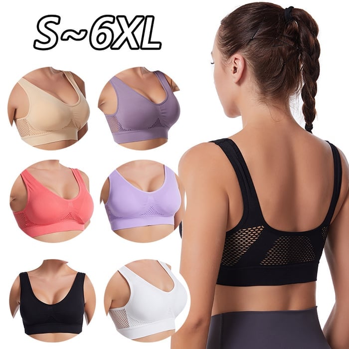 🔥HOT SALE BUY 1 GET 1 FREE✨  Each only ￡4.49🔥Breathable Cool Liftup Air Bra🔥
