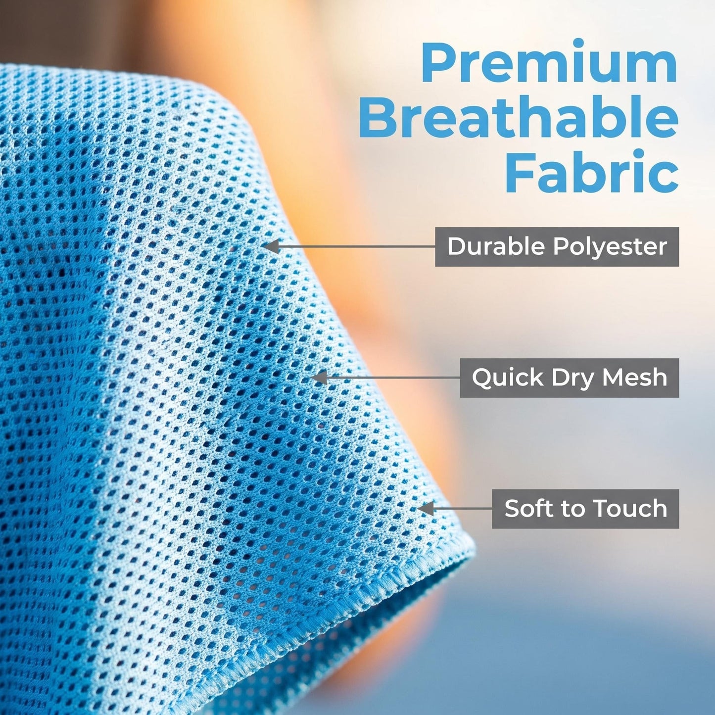 🔥Summer Hot Sale - BUY 1 GET 1 FREE(Each only ￡3.49)!!⚡50K+ SOLD!❄️Cold Sweat Towel You Can Use Anywhere, Anytime! Reusable Soft Absorbent Cooling Portable2