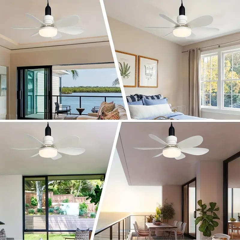 ⏳LAST DAY SALE 49% OFF🔥SmartBreez™ 40W LED Ceiling Fan Light – 20.5” Ultra-Quiet with Remote 🎯 | E27 + FREE B22 Adapter 🔌 | For Bedroom 😴, Kitchen 👩‍🍳 & Garage 🛠️ – UK Ready! 🇬🇧