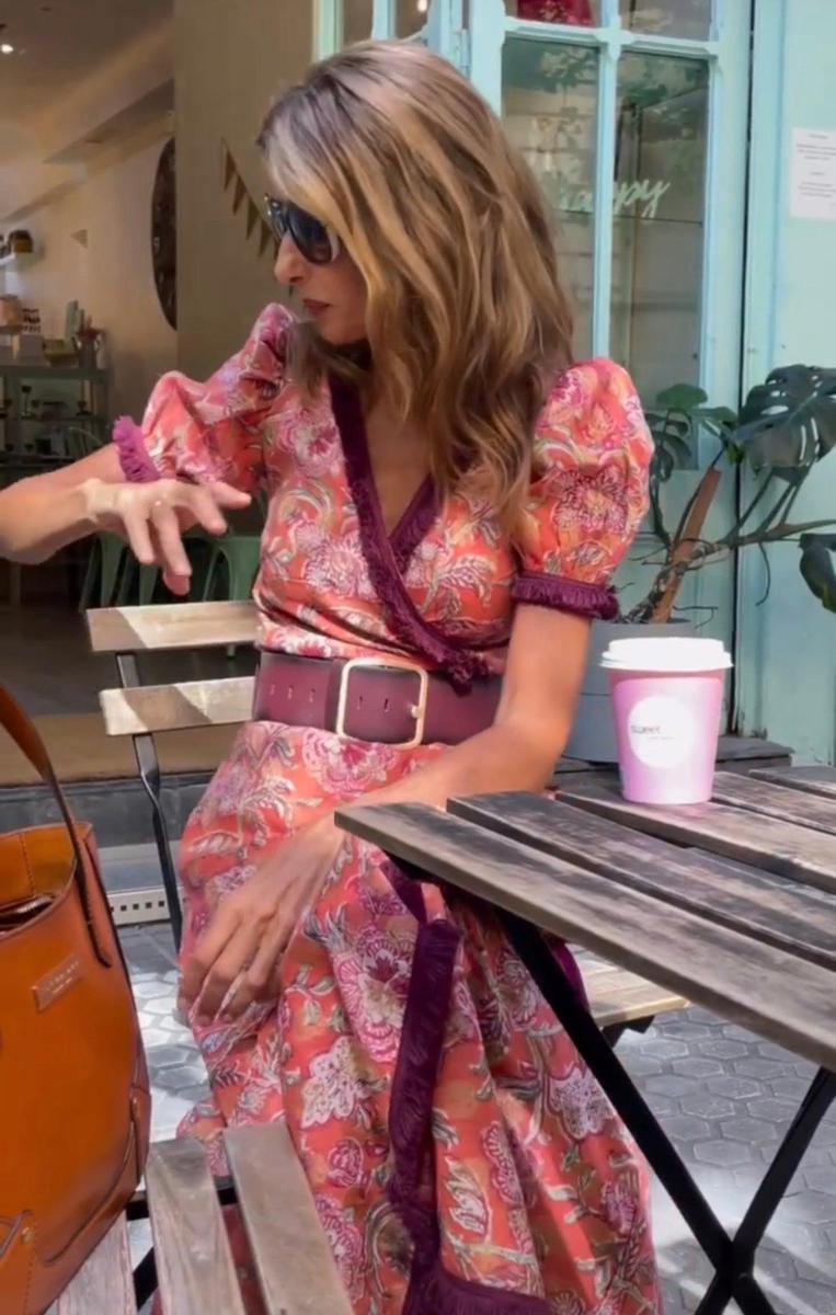 🔥LAST DAY ONLY 49% OFF🔥Elegant Pink Short Sleeve Maxi Dress