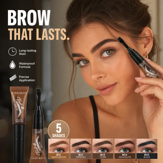 ⏳🏆LAST DAY SALE: ￡7.99!!💞Buy 1 Get 1 Free💞🎨Waterproof Brow Tint – Peel‑off, easy apply. Covers greys, shapes perfectly. A brow game changer!🌟