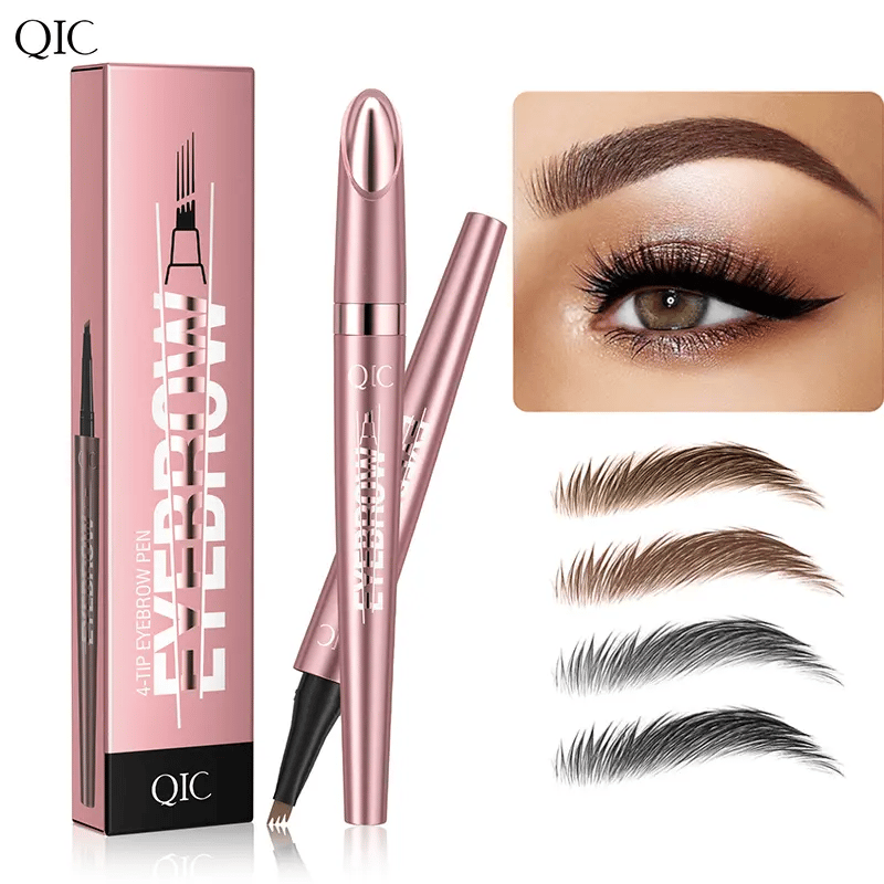 🥳LAST DAY BUY 1 GET 1 FREE💞50K+ SOLD!💥✨3D Natural-Looking Eyebrow Pencil– 4-prong tip creates natural hair-like strokes. Waterproof, smudge-proof & lasts 24h