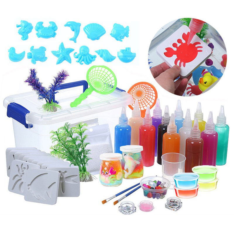 🎁Christmas Gift idea 49%OFF🎅Magic Water ELF, Children Handmade Aqua Gel Sensory Toy Set