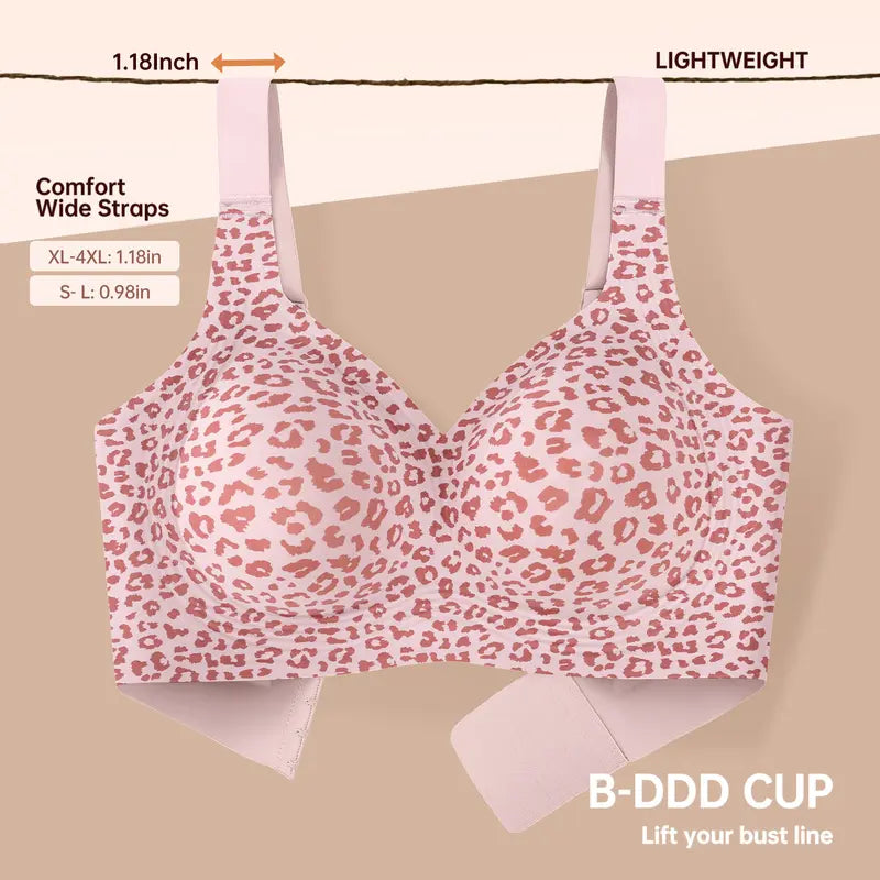 🏆HOT SALE Special Price:£11.99!!! 🔥All-Day Comfort Wireless Full Coverage Jelly Smoothing Bra👍No More Sagging Breasts