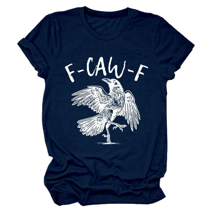 💥Surprise Price: Only £10.99!!🖤🐦‍⬛Humorous Crow Graphic T-Shirt – Say It With a Caw!