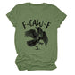 💥Surprise Price: Only £10.99!!🖤🐦‍⬛Humorous Crow Graphic T-Shirt – Say It With a Caw!