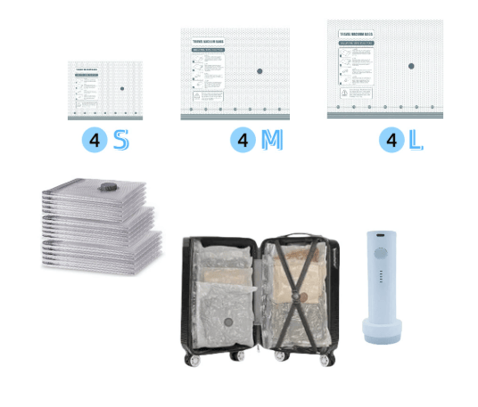 ⏳Limited-time 50% off⏰✨X7 Cordless Travel Vacuum Bag