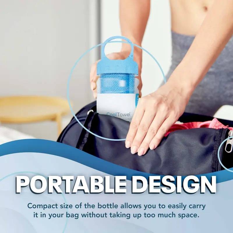 ⏰Last Day Buy 1 Get 1 Free❄💦Cold Sweat Towel You Can Use Anywhere, Anytime! Reusable Soft Absorbent Cooling Portable