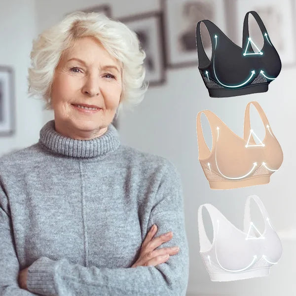 🔥HOT SALE BUY 1 GET 1 FREE✨  Each only ￡4.49🔥Breathable Cool Liftup Air Bra🔥