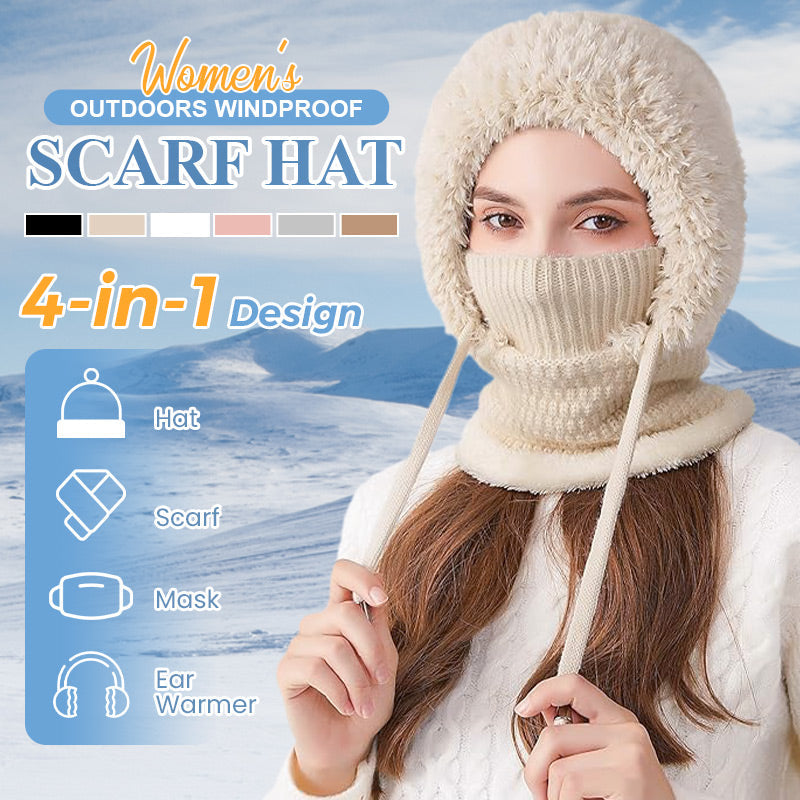 🧣🎄Christmas Hot Sales 50% OFF🔥❄️4-in-1 Winter Balaclava for Women🎁