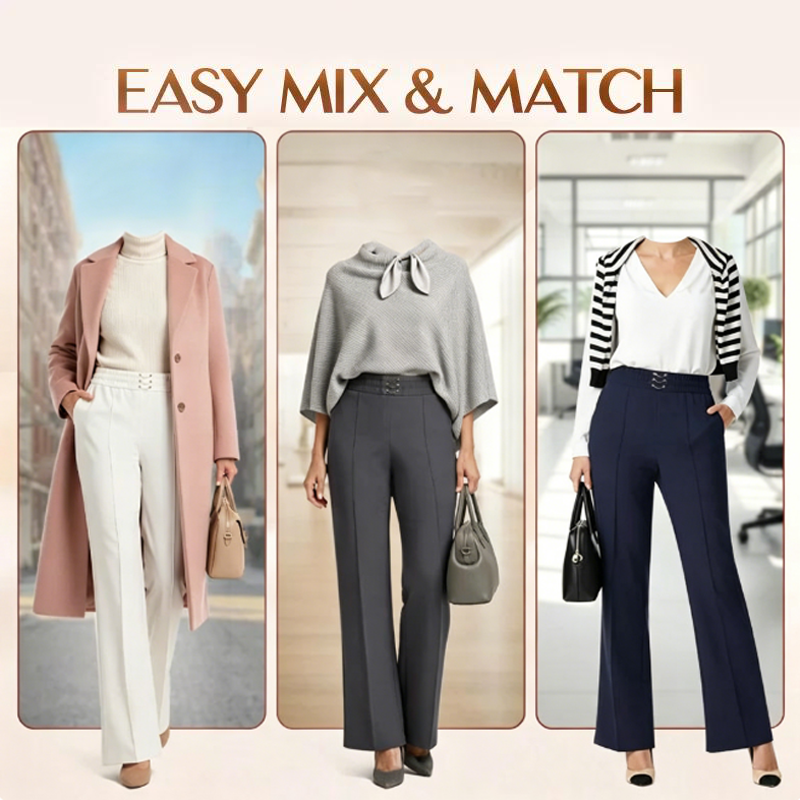 👖LAST DAY 70% OFF💥 - Perfect Drape High-Rise Ultra Soft Pull-On Pants