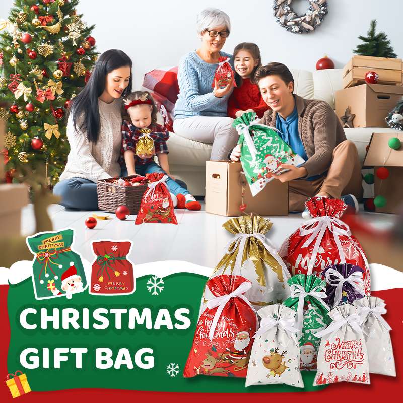 🔥Christmas Sale 49% OFF🎅The World’s Best Christmas Gift Bag With Drawstring🎁1