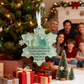 🌊Snowflake-Shaped Sea Glass Friendship Decor❄✨ Shaped by Nature & Crafted by Hand!1