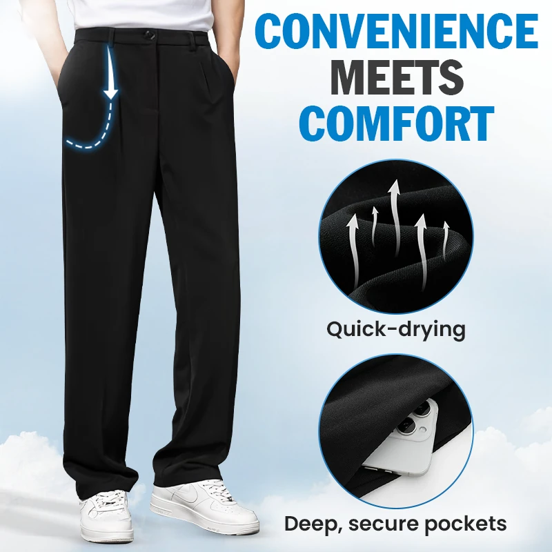 👖LAST DAY 49% OFF - Super Stretch Ice Silk Comfort Everyday Pants