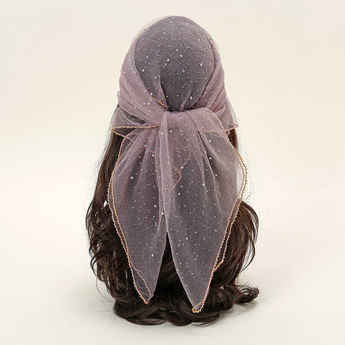 🔥 HOT SALE 49% OFF-Women's Glitter Decor Head Scarf