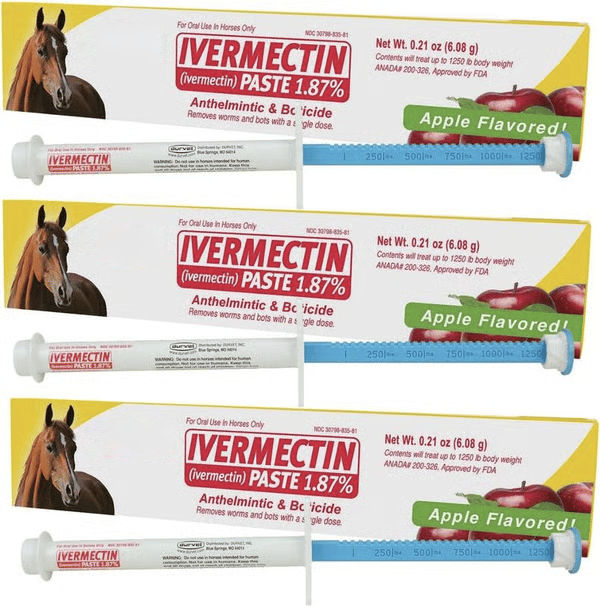 💖🔥LAST DAY SALE 50% OFF💖✈️ivermectin Horse Paste 1.87% 6.08g Tubes