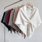 🏆50K+ SOLD! Almost Gone - 💕Women's Solid Color Wool Blend Shawl 🎁Today's Special Gift - Pearl Necklace1