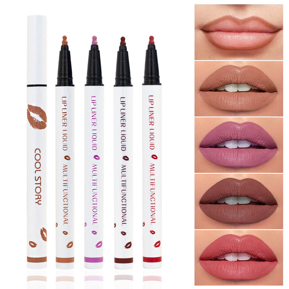 🔥 BUY 1 GET 1 FREE,Each Only ￡4.99💋Waterproof Long-Lasting Matte Lip Liner