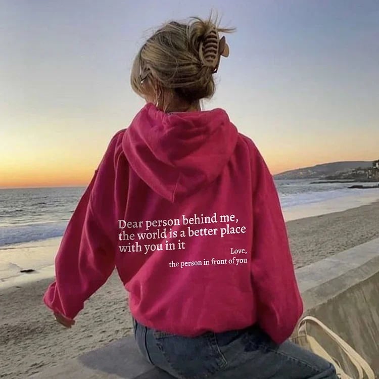 💝'Dear Person Behind Me' Sweatshirt🎉Buy 2 Save 10%