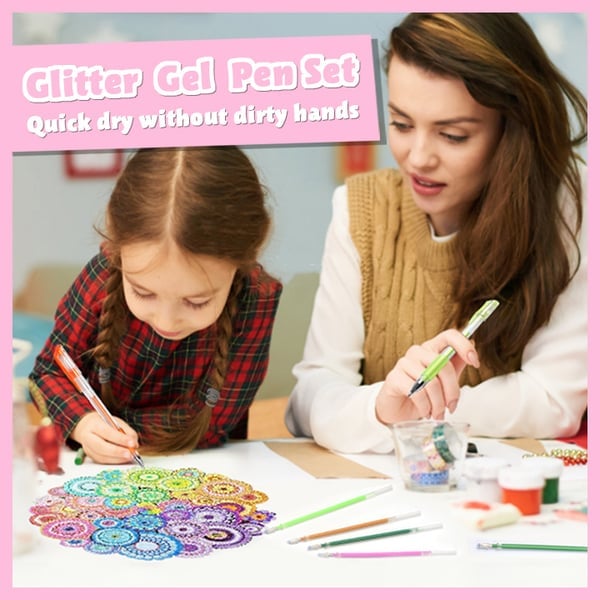 🎅Christmas Special Deals £7.99!!⚡50K+ SOLD!🎁Glitter Gel Pen Set