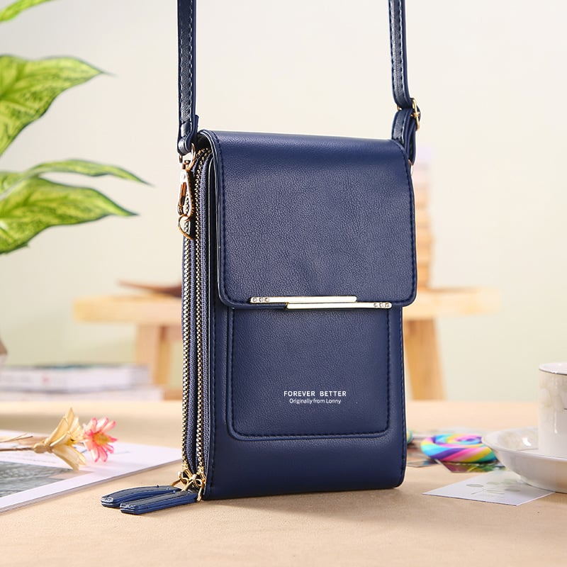 🏆Last Day Promotion：ONLY ￡7.99!!👜📱 Simple and elegant women's touchscreen crossbody phone wallet