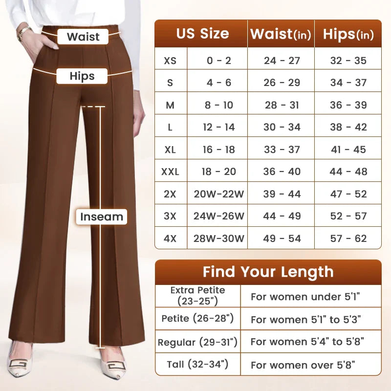 👖LAST DAY 70% OFF💥 - Perfect Drape High-Rise Ultra Soft Pull-On Pants