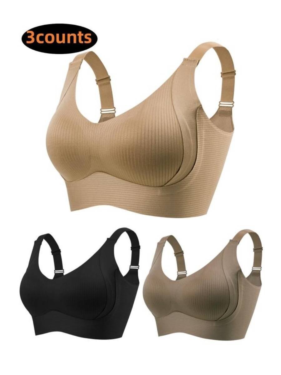 🎁Last Day Buy 1 Get 3 Packs(Each only ￡4.99)🔥Super firming bra | Wire-free push-up bra👍No more sagging breasts