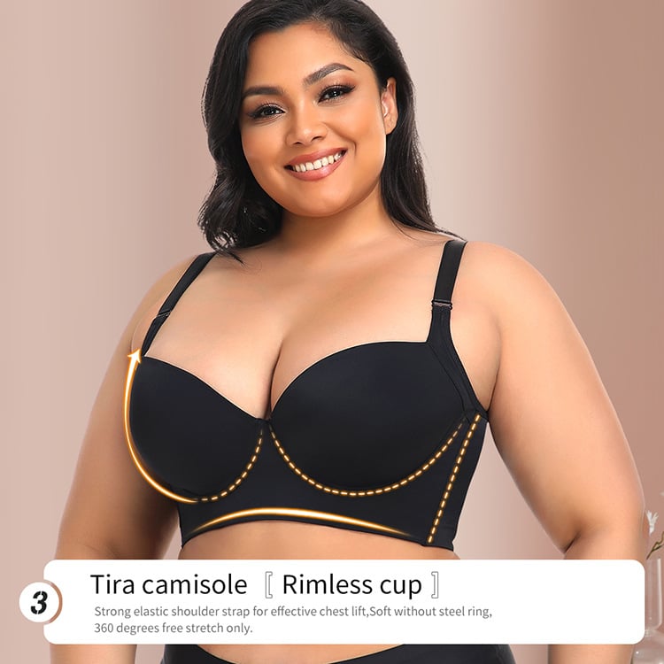🏆2026 HOT SALE 49% OFF🔥Back Smoothing Underwire Push Up Bra