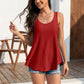 🎁Womens Tank Tops Sleeveless EyeletEmbroidery Scoop Neck Loose Fit Casual SummerFlowy