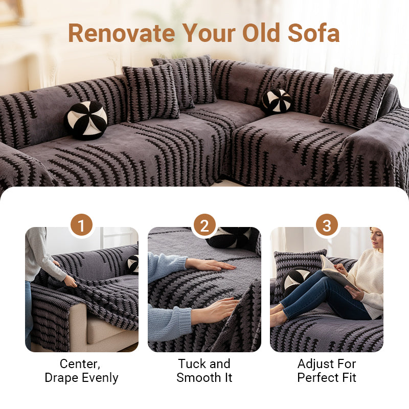 💥Hot Sale 70% OFF 💥 Plush Non-Slip Sofa Cover🛋️