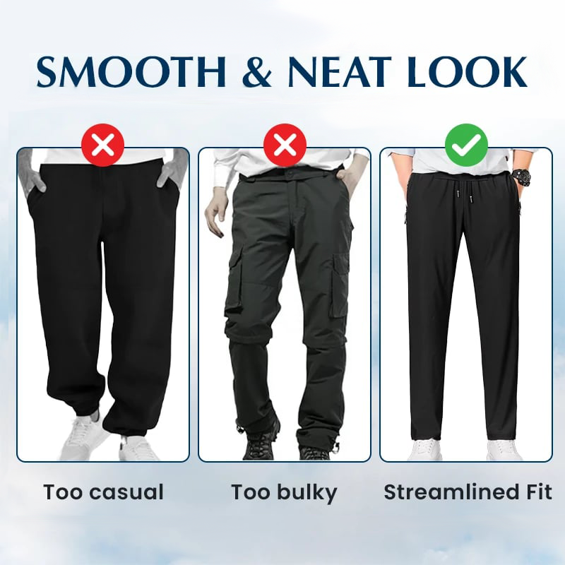 ⏳LAST DAY SALE 65% OFF!!🔥Unisex Ultra Soft Stretch Perfect Drape Casual Pants1