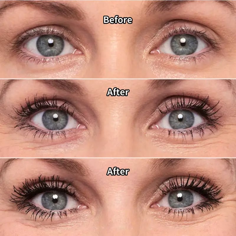 🥳BUY 1 GET 1 FREE:￡7.99!!💞50K+ SOLD!👁️✨ All-Day Beautiful Lashes, Smudge-Proof! Waterproof Fiber Mascara for Natural Volume. 💖💃