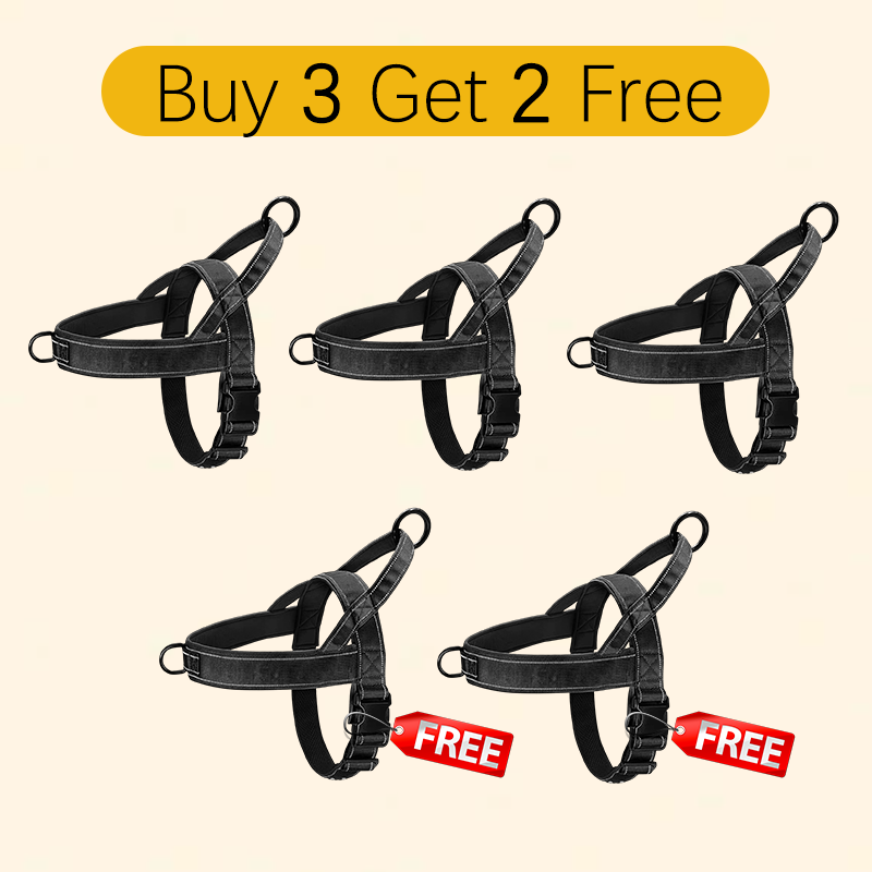 🔥LAST DAY SALE: ONLY ￡9.99!!🏆✨Heavy-Duty Tactical Dog Harness with Handle🐕