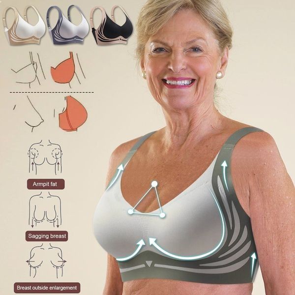 🔥Last Day Buy 1 Get 3 Packs🎁Super gather bra | Wireless Push-up Bra👍No more sagging breasts