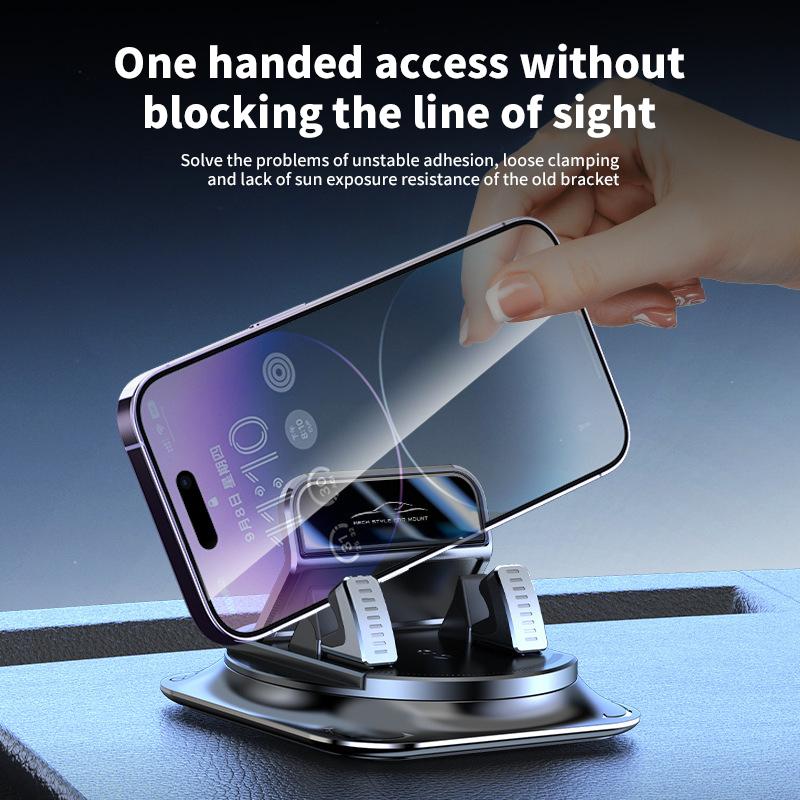 🏆LAST DAY BUY 2 GET 1 FREE!!🔥360° Car Phone Holder 📱 – Rock-Solid Suction, Fits All Phones 🔄