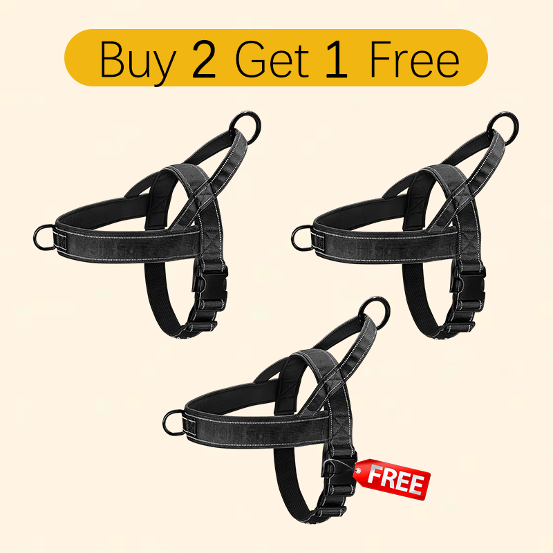 🔥LAST DAY SALE: ONLY ￡9.99!!🏆✨Heavy-Duty Tactical Dog Harness with Handle🐕