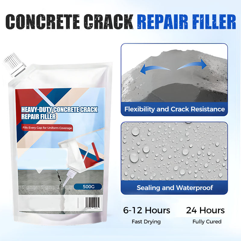 🏆LAST DAY SALE ONLY ￡9.99!🔥Heavy-Duty Concrete Crack Repair Adhesive