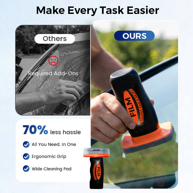 🔥Buy 2 Get 1 Free🔥 Auto Glass Side Window Oil Film Removal Cleaner