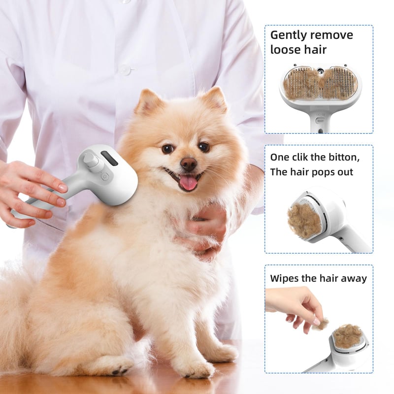 🔥🎉2025 HOT SALE🎉 49% OFF-Pet Spray Hair Removal Comb