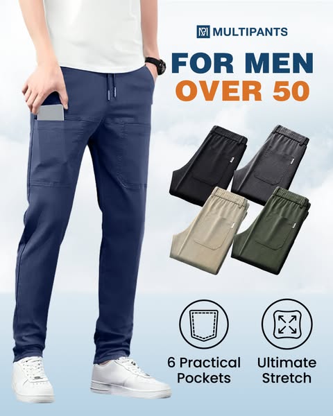 🔥Last Day Sale 50% OFF🥰MultiPants – High Stretch Multi-pocket Durable Cargo Pants2