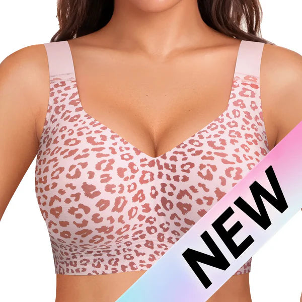 💗LAST DAY SALE 50% OFF⚡50K+ SOLD!💕 Jelly Wireless Womens Comfortable Wireless Bras Push Up Bralettes Seamless Tshirts Bras Deep V Everyday Bras