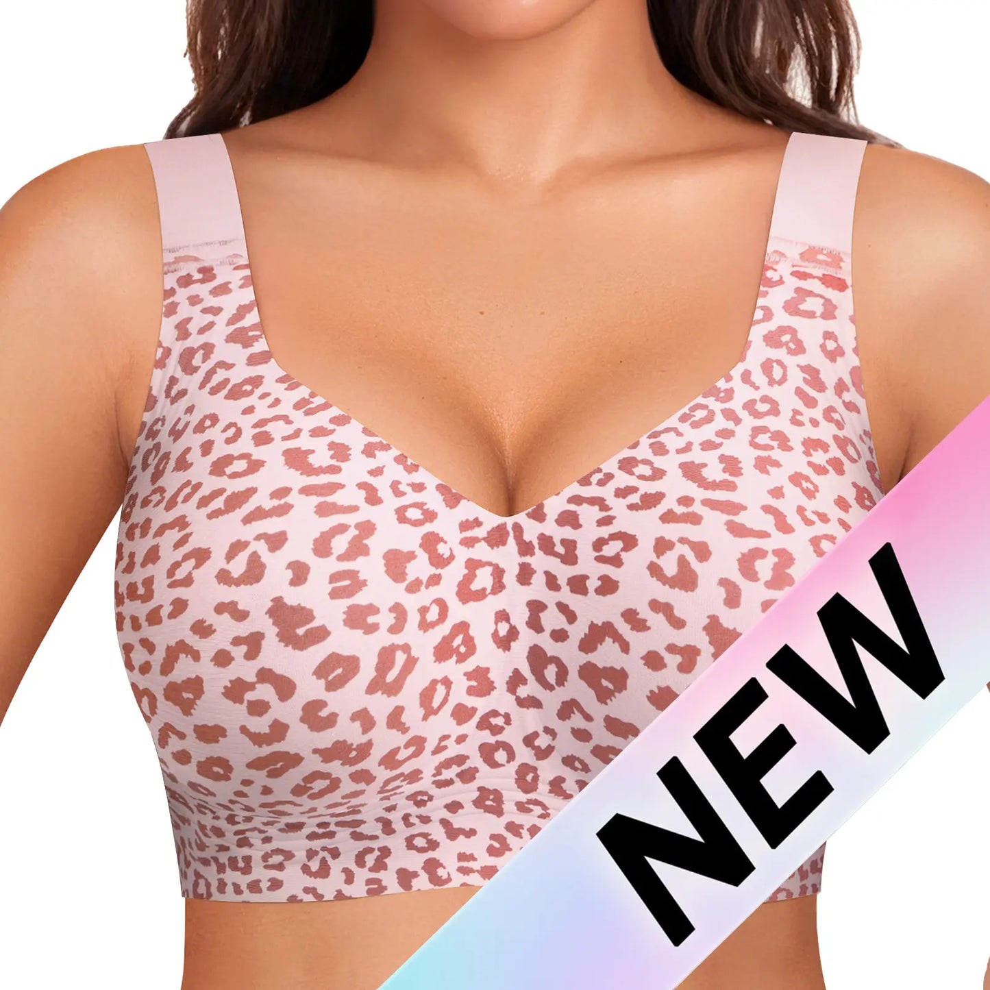 🏆HOT SALE Special Price:£11.99!!! 🔥All-Day Comfort Wireless Full Coverage Jelly Smoothing Bra👍No More Sagging Breasts
